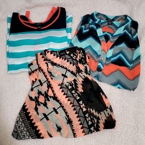 Rue 21 set of 3 blouses